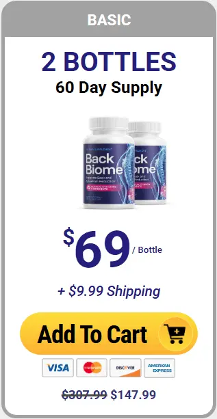 Buy BackBiome 1 Bottle